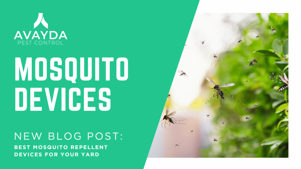 Mosquito devices to keep mosquitos away.